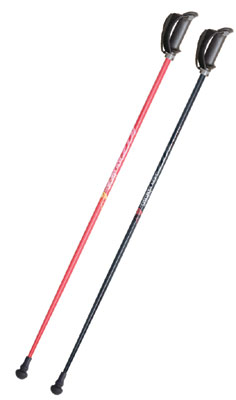 ノルディックウォーキング用ポール 歩ミングポールAPI-202A伸縮