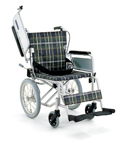 カワムラサイクル アルミ製介助用車椅子(車いす) KA16-40H