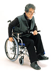 介助用車椅子低床型簡易モジュールKZ16-38-SL 超低床タイプ