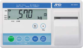 検定付ストレッチャースケール AD-6051 体重計