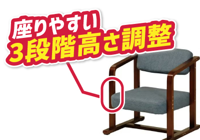 ちょこっとイス LC-11(BR/NV)のイメージ
