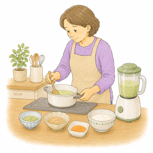 栄養面を考えるイメージ
