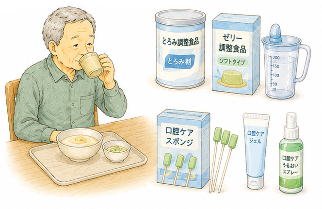 食事の不安に対策するイメージ
