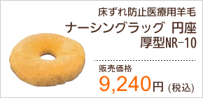 ナーシングラッグ円座 9240円