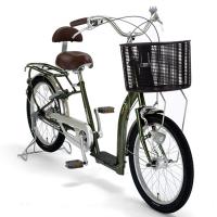 シニアサイクル Cogeru 203AL 高齢者のための二輪自転車