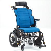 ティルト＆リクライニング介助用車椅子 マイチルトグラン3D MH-GR 大柄な方に スイングアウト