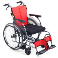 在宅向き超軽量コンパクト自走用車椅子 CRT-1Lo B 立ち上がり自動ブレーキ