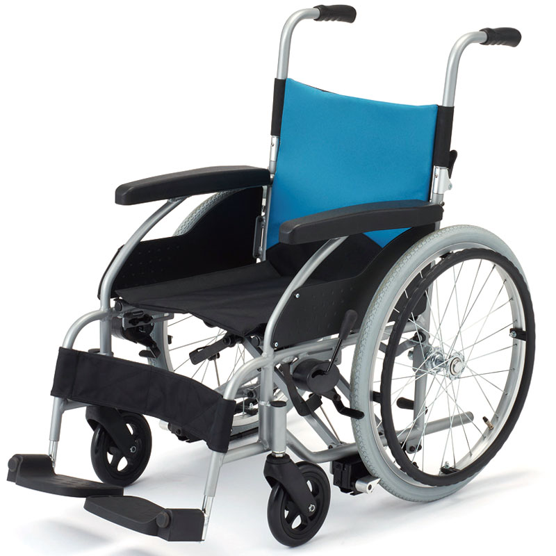 非課税】自走用車椅子 ロックアシスタ2 自動ブレーキ付き｜アルミ製