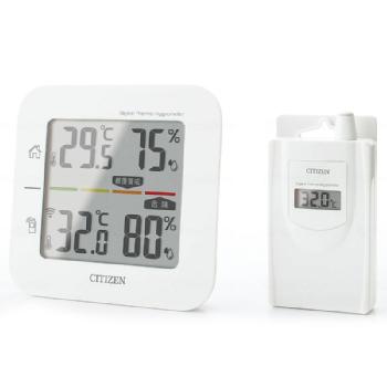 シチズン コードレ温湿度計 THD501 熱中症・ヒートショック予防