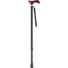 充実ステッキ 伸縮杖 AS-10 長さ67.5〜90cm 身長約131〜176cm