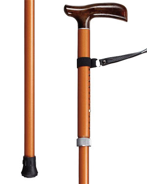 かるケイン日本古色 伸縮杖 超軽量！ Sサイズ 長さ65〜75cm 身長約120〜140cm