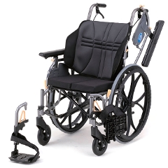 アルミ製車椅子 座王X（エックス） 自走用スタンダード NA-X521W