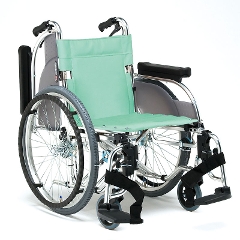 ウイルス・感染症対策車椅子 多機能型自走用車椅子 AR-501 HB-AB