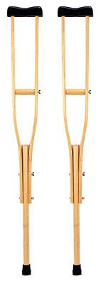 木製松葉杖TY150ND （2本1組）
