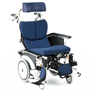 ティルト&リクライニング連動式コンパクト車椅子オアシス OS-12TRSP