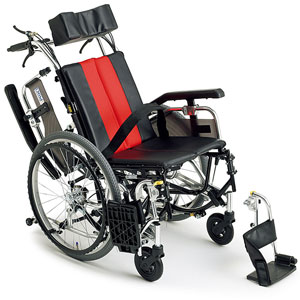 ティルト&リクライニング車椅子 自走用 TR-1