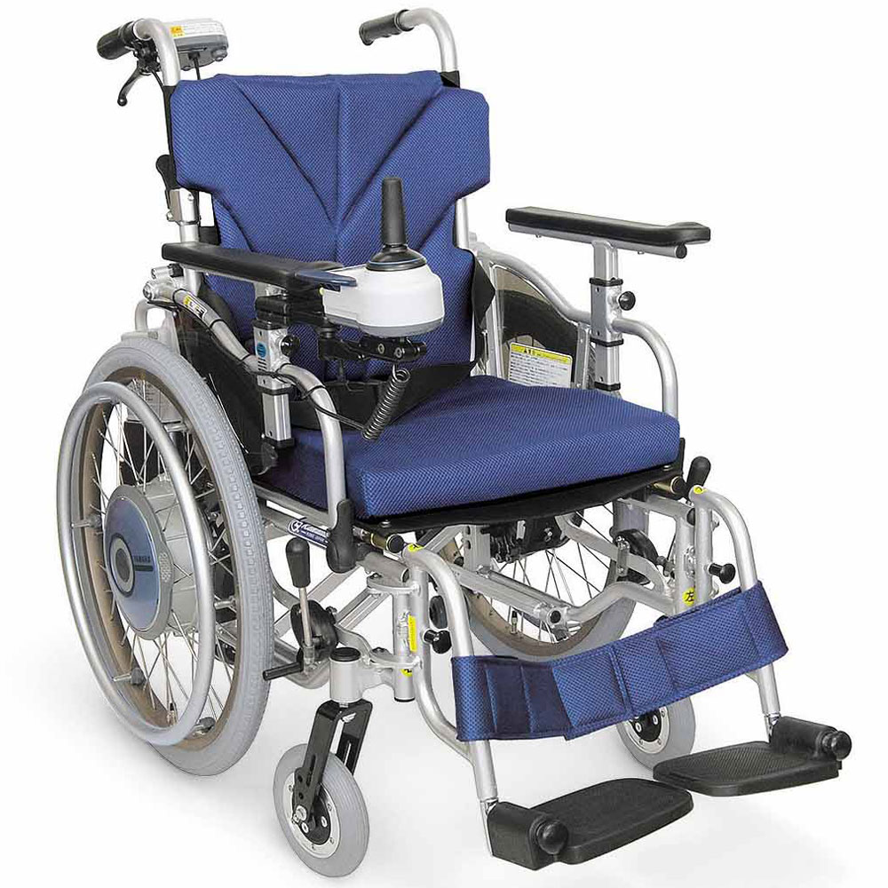 電動ユニット車椅子KZ20-40(38・42)-LO-ABF2 JWX-1N 自走用操作ユニット