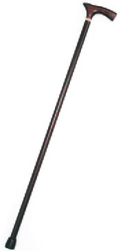 楓木製杖 L字 紳士用 長さ90cm 身長約170cm台