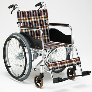 非課税】アルミ製スタンダード車椅子 自走用低床タイプ AR-211B