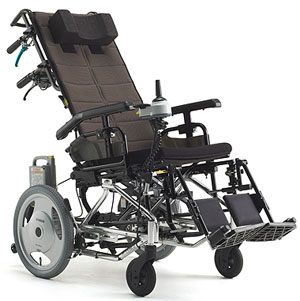 電動車椅子 ティルトリクライニング GF・Uni_JX ヤマハ製電動ユニット