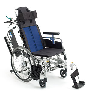 ティルト＆リクライニング車椅子 自走用 BAL-11 コンパクト 施設・病院
