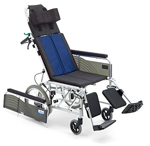 リクライニング車椅子 介助用 BAL-14 無段階リクライニング 施設・病院