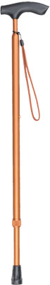 サンドブラッシュステッキ 伸縮ロング杖 長さ79〜101cm 身長約154〜198cm