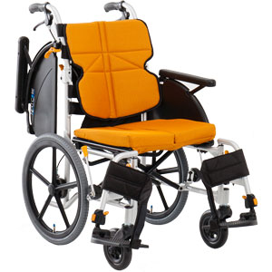ネクストコア−マルチ介助用車椅子 はねあげ&スイングアウト NEXT-41B
