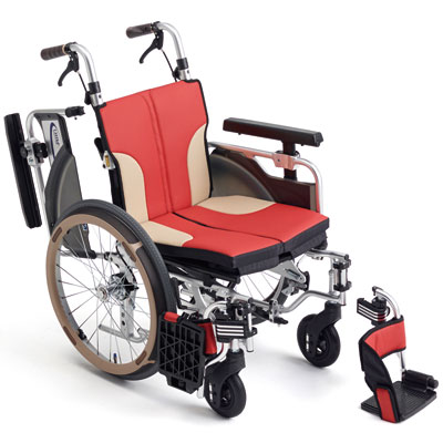 非課税】自走用車椅子 スキットシリーズ SKT-1000 コンパクト 在宅