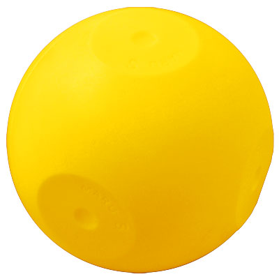 ソフトカラーボール 20個組 黄 介護レクリエーション