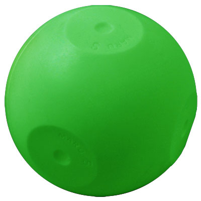 ソフトカラーボール 20個組 緑 介護レクリエーション