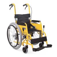 子供用車椅子(自走用) KAC-NB32(28・30) 脚部標準 介助ブレーキ付