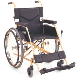 チタン製自走用車椅子(車いす) KTL22-40(軽量タイプ)
