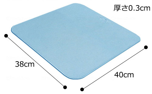 ダイヤタッチ すべり止め健康お風呂マット Sサイズ 38×40cm