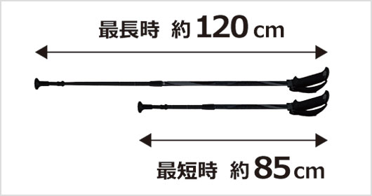 ノルディックウォーク フリーアルミDフィット2 WH1022 羽立工業
