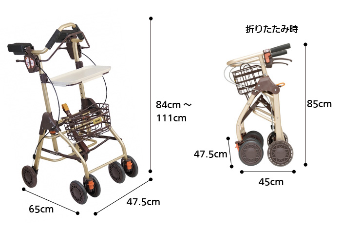 歩行車　テイコブリトルホームF