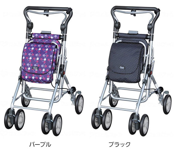 スイートレイ カゴ乗せ機能つきコンパクトシルバーカー|シルバーカー スイートレイ カゴ乗せ機能つきコンパクトシルバーカー|シルバーカー