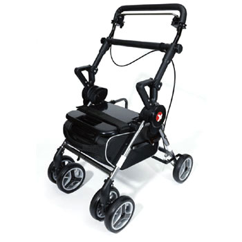 exicart（エキシカート） 大容量バッグ付スタンダードシルバーカー 