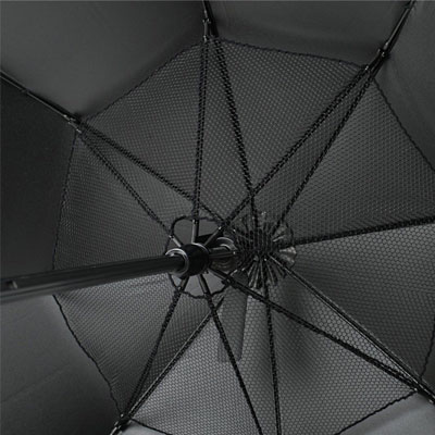 ファンクール 扇風機付き日傘 21インチ 大きめサイズの説明