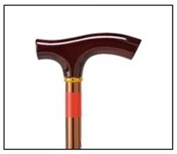 テイコブ折りたたみ式伸縮フレキシブルステッキ EOF14 長さ79.5～89.5cm 身長約150～170cmの説明
