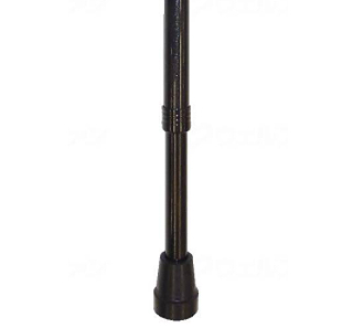 スリムネック伸縮杖 細首ベーシックタイプ 無地 対応身長128〜168cmの説明