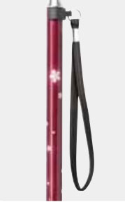 スリムネックステッキ セーラ 伸縮杖 対応身長126〜166cm