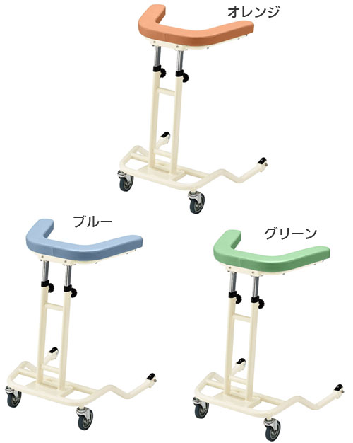 最大77％オフ！ ぱーそなるたのめーるアズワン らくらくあるくん低床型 ネスティング歩行器 Ｒｋｕｎ−Ｌ グリーン １台 メーカー直送品 代引き不可 