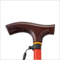 テイコブ伸縮フレキスブルステッキEF14 反射シール付きの説明