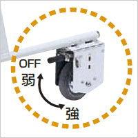 折りたたみ式歩行車 抵抗器付き TY157Bの説明