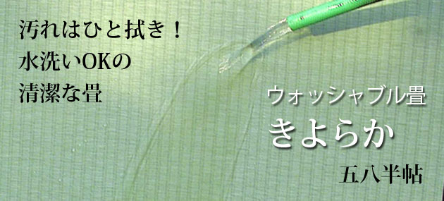 ウォッシャブル畳 きよらか
