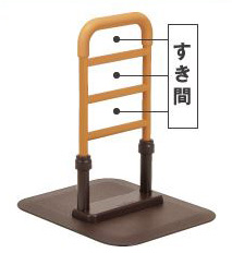 立ち上がり補助手すり ルーツHS スモールタイプ MNTPMT1