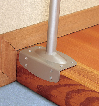 玄関 上がりかまち用手すり L型の説明