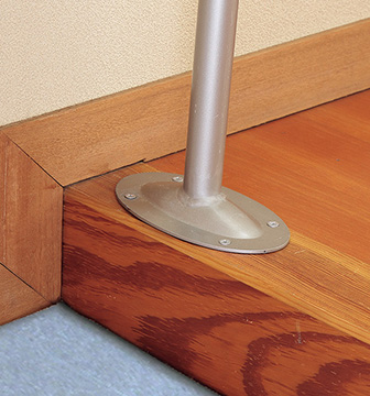 玄関 上がりかまち用手すり F型の説明