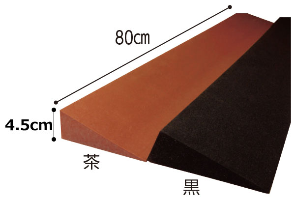 屋内用段差解消スロープ Lスロープ 高さ4.5cm TL-045/TL-145